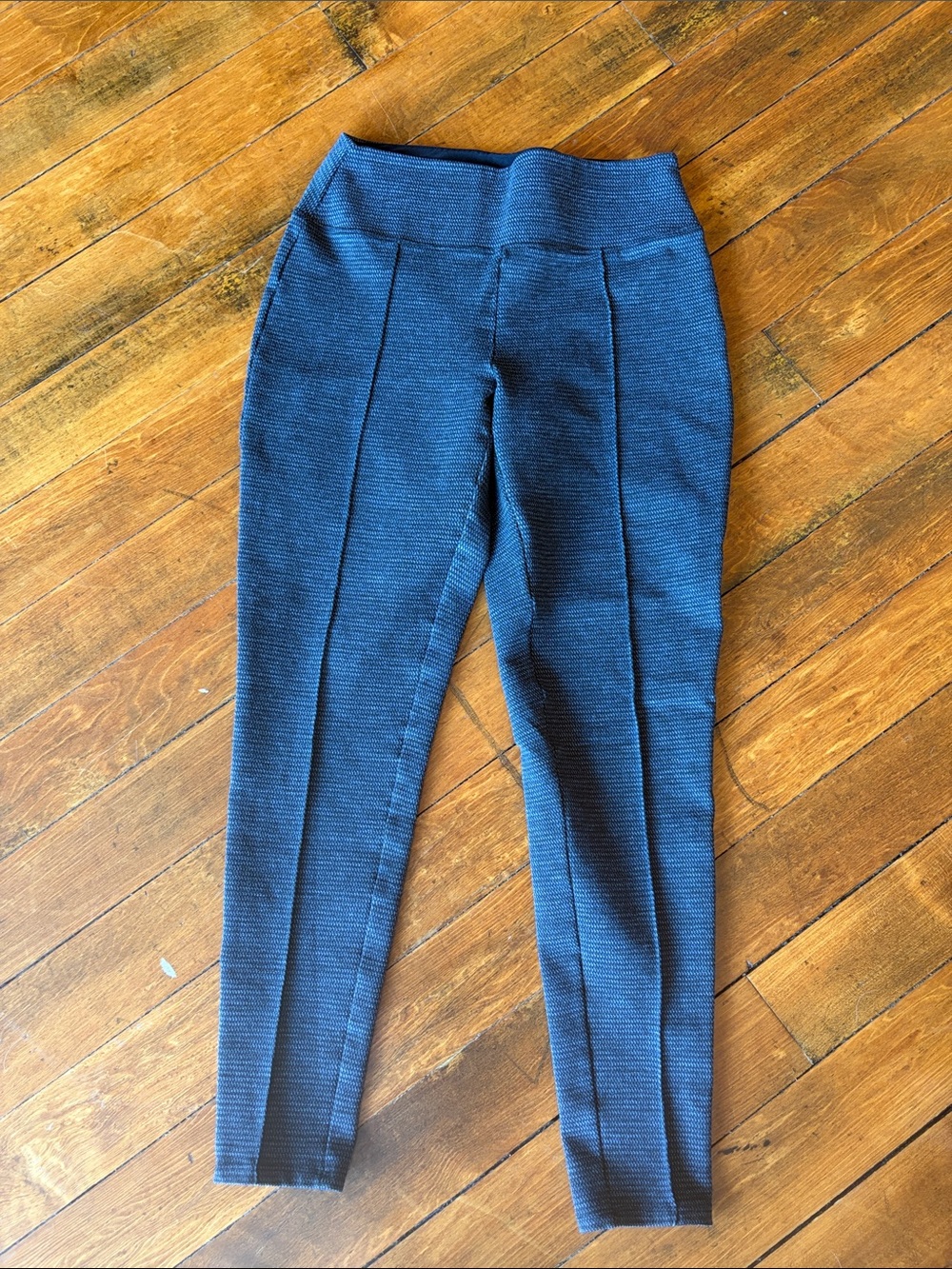 Apt. 9 Textured Ponte Leggings - Blue